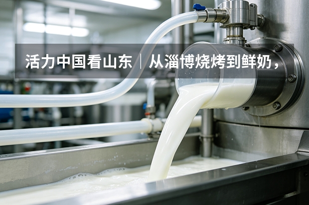 活力中国看山东｜从淄博烧烤到鲜奶，得益乳业老品牌迸发新活力