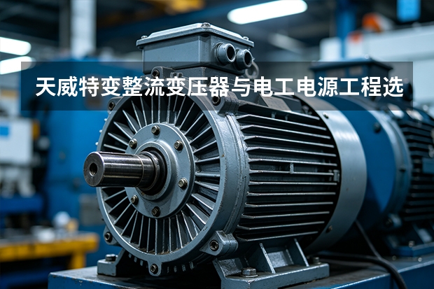 天威特变整流变压器与电工电源工程选型指南