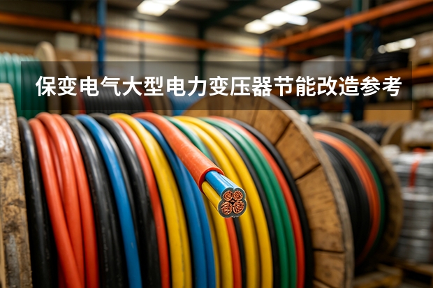 保变电气大型电力变压器节能改造参考