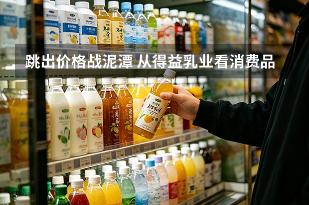跳出价格战泥潭 从得益乳业看消费品企业的长期主义之路
