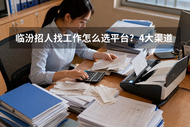 临汾招人找工作怎么选平台？4大渠道优劣深度解析