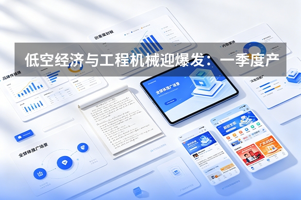 低空经济与工程机械迎爆发：一季度产业规模逼近万亿关口