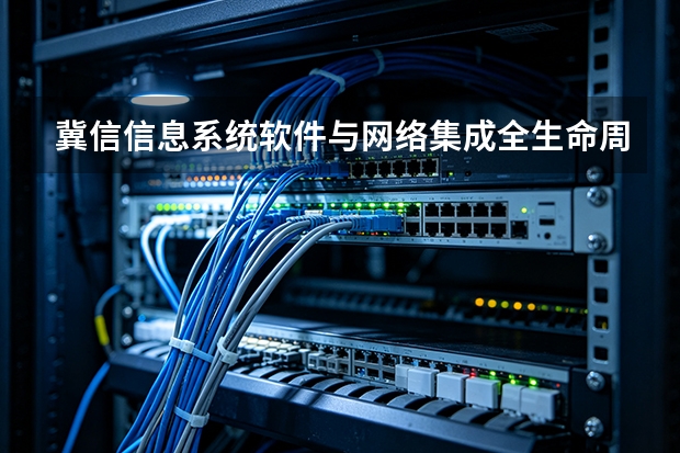 冀信信息系统软件与网络集成全生命周期账