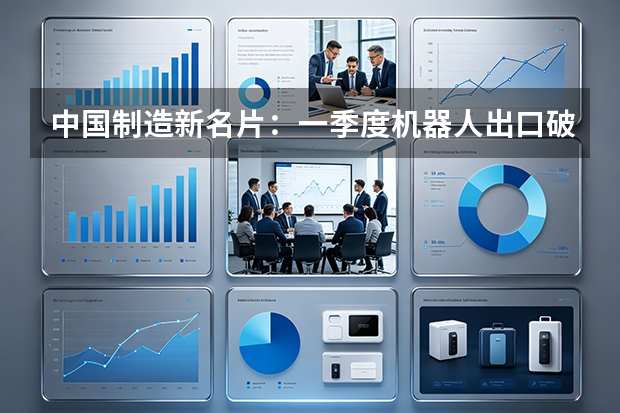 中国制造新名片：一季度机器人出口破百亿，人形机器人占据全球8成出货