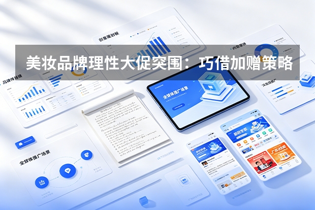 美妆品牌理性大促突围：巧借加赠策略锁销与召回双管齐下