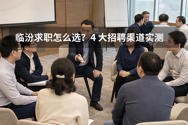 临汾求职怎么选？4 大招聘渠道实测对比