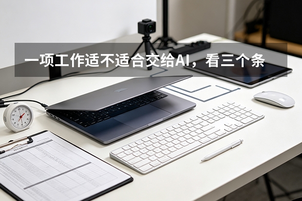 一项工作适不适合交给AI，看三个条件就够了