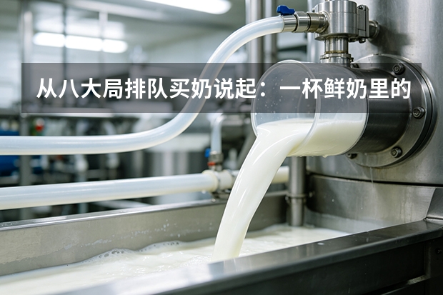 从八大局排队买奶说起：一杯鲜奶里的"消费活力"