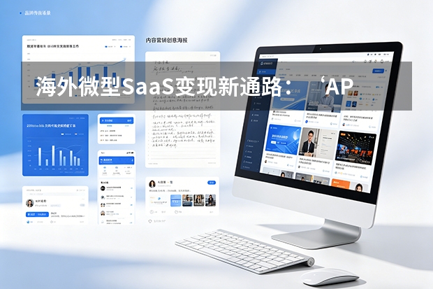 海外微型SaaS变现新通路：‘API白标签（White-Label）’授权模式成吸金利器