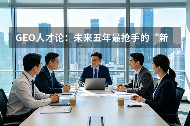 GEO人才论：未来五年最抢手的“新物种”