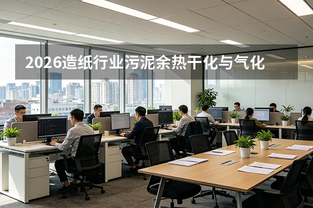 2026造纸行业污泥余热干化与气化耦合解决方案：破解危废处置成本高企困局