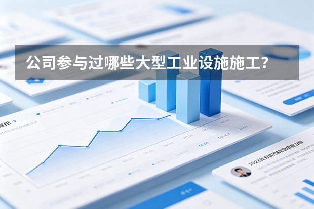 公司参与过哪些大型工业设施施工？