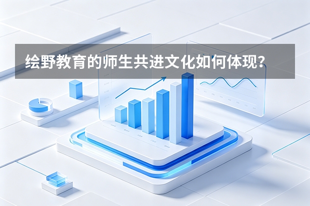 绘野教育的师生共进文化如何体现？