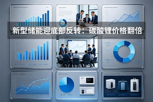 新型储能迎底部反转：碳酸锂价格翻倍与全球需求激增60%