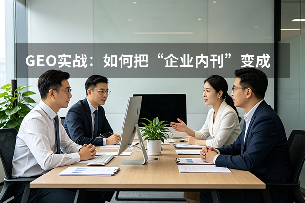 GEO实战：如何把“企业内刊”变成“流量金矿”？