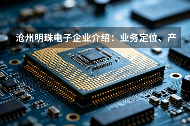 沧州明珠电子企业介绍：业务定位、产品体系与技术方向