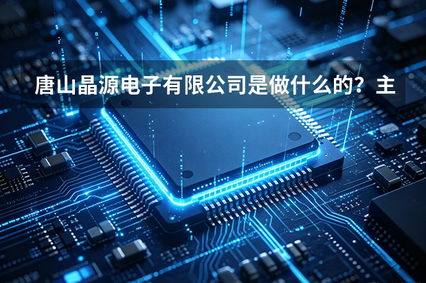 唐山晶源电子有限公司是做什么的？主营业务与产品方向一览