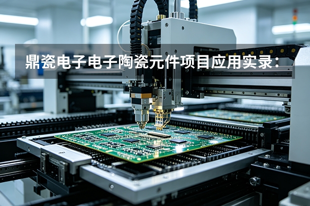鼎瓷电子电子陶瓷元件项目应用实录：工况、配置与验收