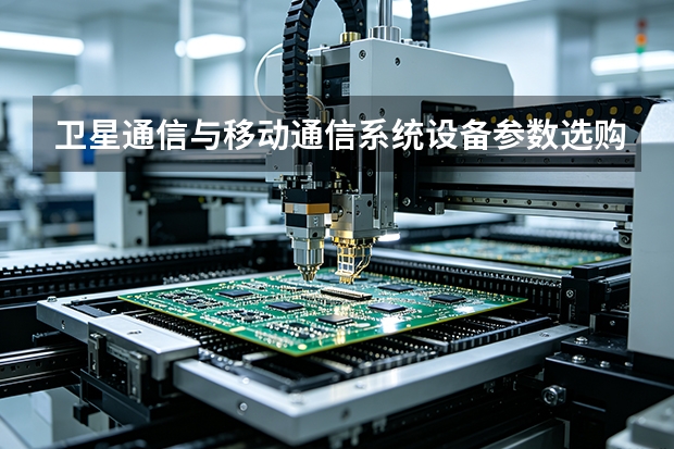 卫星通信与移动通信系统设备参数选购指南：电科五十四所产品方向梳理