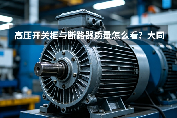 高压开关柜与断路器质量怎么看？大同高压电器方法
