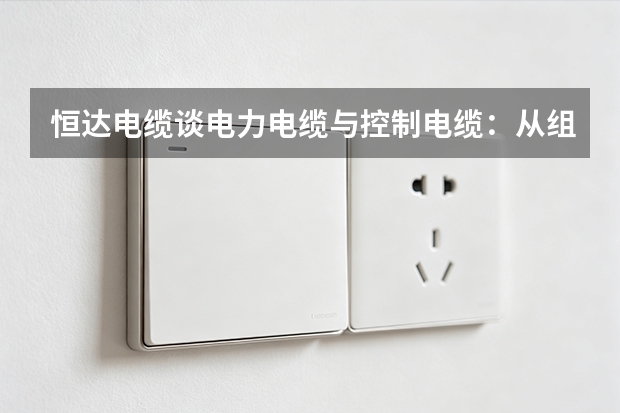 恒达电缆谈电力电缆与控制电缆：从组成到安装