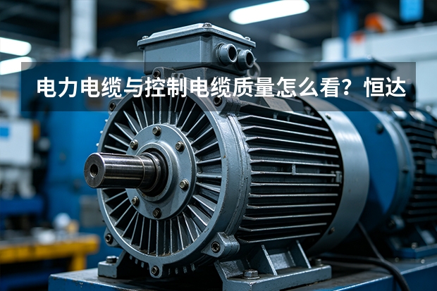 电力电缆与控制电缆质量怎么看？恒达电缆方法
